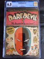 Daredevil Comics #14 CGC 6.5 cr/ow