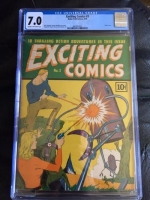 Exciting Comics #3 CGC 7.0 cr/ow