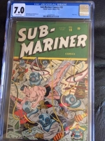 Sub-Mariner Comics #18 CGC 7.0 ow