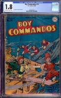 Boy Commandos #14 CGC 1.8 ow/w