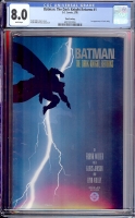 Batman: The Dark Knight Returns #1 CGC 8.0 w 3rd Printing