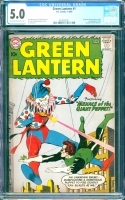 Green Lantern #1 CGC 5.0 cr/ow