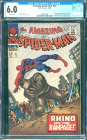 Amazing Spider-Man #43 CGC 6.0 ow