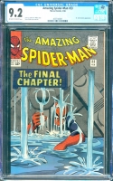 Amazing Spider-Man #33 CGC 9.2 ow/w