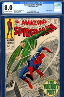 Amazing Spider-Man #64 CGC 8.0 ow/w
