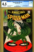 Amazing Spider-Man #63 CGC 4.5 ow