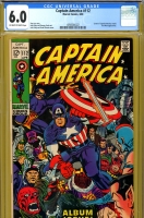 Captain America #112 CGC 6.0 ow/w