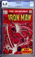 Iron Man #13 CGC 6.0 ow