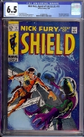 Nick Fury, Agent of SHIELD #11 CGC 6.5 ow