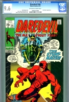Daredevil #64 CGC 9.6 ow/w