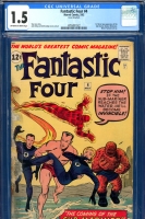 Fantastic Four #4 CGC 1.5 ow/w