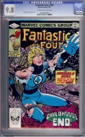 Fantastic Four #245 CGC 9.8 ow/w