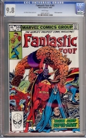 Fantastic Four #249 CGC 9.8 w