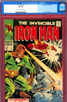 Iron Man #4 CGC 8.0 ow/w