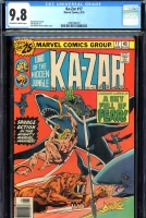 Ka-Zar #17 CGC 9.8 ow/w