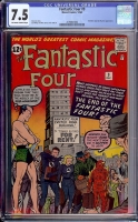 Fantastic Four #9 CGC 7.5 ow/w