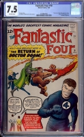 Fantastic Four #10 CGC 7.5 ow