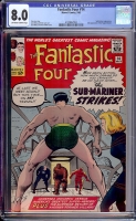 Fantastic Four #14 CGC 8.0 ow/w Sid's Luncheonette