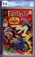 Fantastic Four #62 CGC 9.6 ow/w