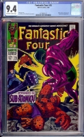 Fantastic Four #76 CGC 9.4 ow/w
