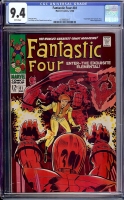 Fantastic Four #81 CGC 9.4 w