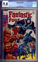 Fantastic Four #82 CGC 9.8 ow/w
