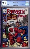 Fantastic Four #91 CGC 9.6 w