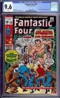 Fantastic Four #102 CGC 9.6 w