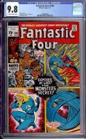 Fantastic Four #106 CGC 9.8 ow/w
