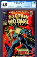 Marvel Super-Heroes #13 CGC 5.0 ow