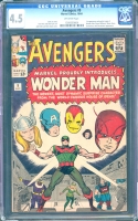 Avengers #9 CGC 4.5 ow