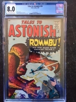 Tales to Astonish #19 CGC 8.0 ow/w