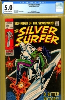 Silver Surfer #11 CGC 5.0 ow