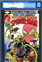 Spectacular Spider-Man Annual #1 CGC 9.6 w