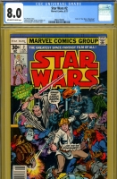 Star Wars #2 CGC 8.0 ow/w