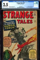 Strange Tales #101 CGC 2.5 ow/w
