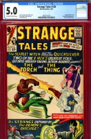 Strange Tales #128 CGC 5.0 ow/w