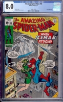 Amazing Spider-Man #92 CGC 8.0 ow/w