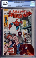 Amazing Spider-Man #99 CGC 8.0 ow/w