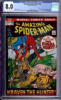 Amazing Spider-Man #104 CGC 4.0 ow/w
