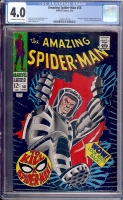 Amazing Spider-Man #58 CGC 4.0 ow/w