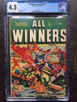 All Winners Comics #10 CGC 4.5 ow/w