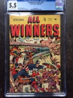 All Winners Comics #15 CGC 5.5 ow/w