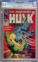 Incredible Hulk #110 CGC 8.5 ow/w