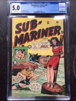 Sub-Mariner Comics #24 CGC 5.0 ow