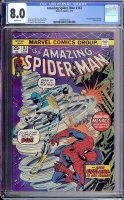 Amazing Spider-Man #143 CGC 8.0 w