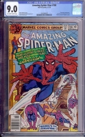 Amazing Spider-Man #186 CGC 9.0 ow/w