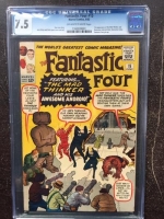 Fantastic Four #15 CGC 7.5 ow/w
