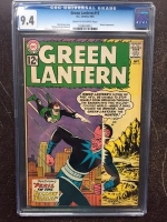 Green Lantern #15 CGC 9.4 cr/ow