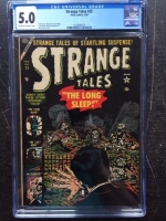 Strange Tales #25 CGC 5.0 cr/ow